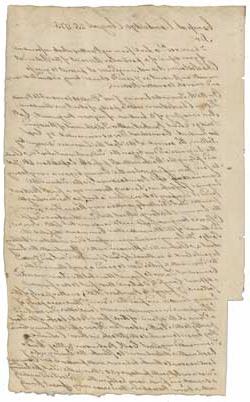 Letter from William Prescott to John Adams, 25 August 1775 