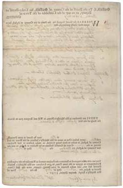 1748年7月12日，对安·格拉夫顿，卡菲和科马的逮捕令 