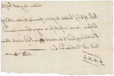 Receipt from Nathan Brown to Elizabeth Cabot for the sale of Phillis (an enslaved person), 26 August 1768 