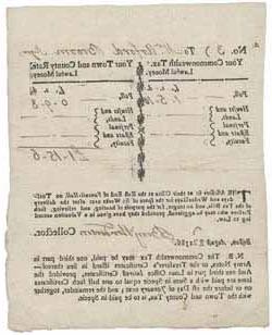 Tax certificate to Arford Broom [Hartford Broom], 22 August 1786 