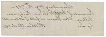 Receipt from Abraham Haskell to Hartford Turner, 12 August 1789 