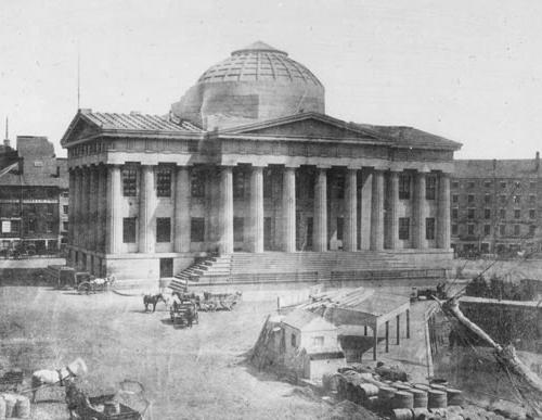 “新海关大楼，建于1847年” 