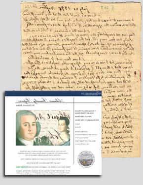Composite reference image showing three manuscript pages